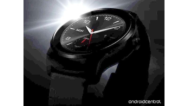 LG G Watch R teaser brightened