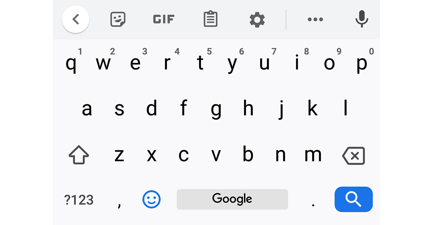 يظهر شعار Google في شريط مساحة Gboard لمستخدمي Android 47