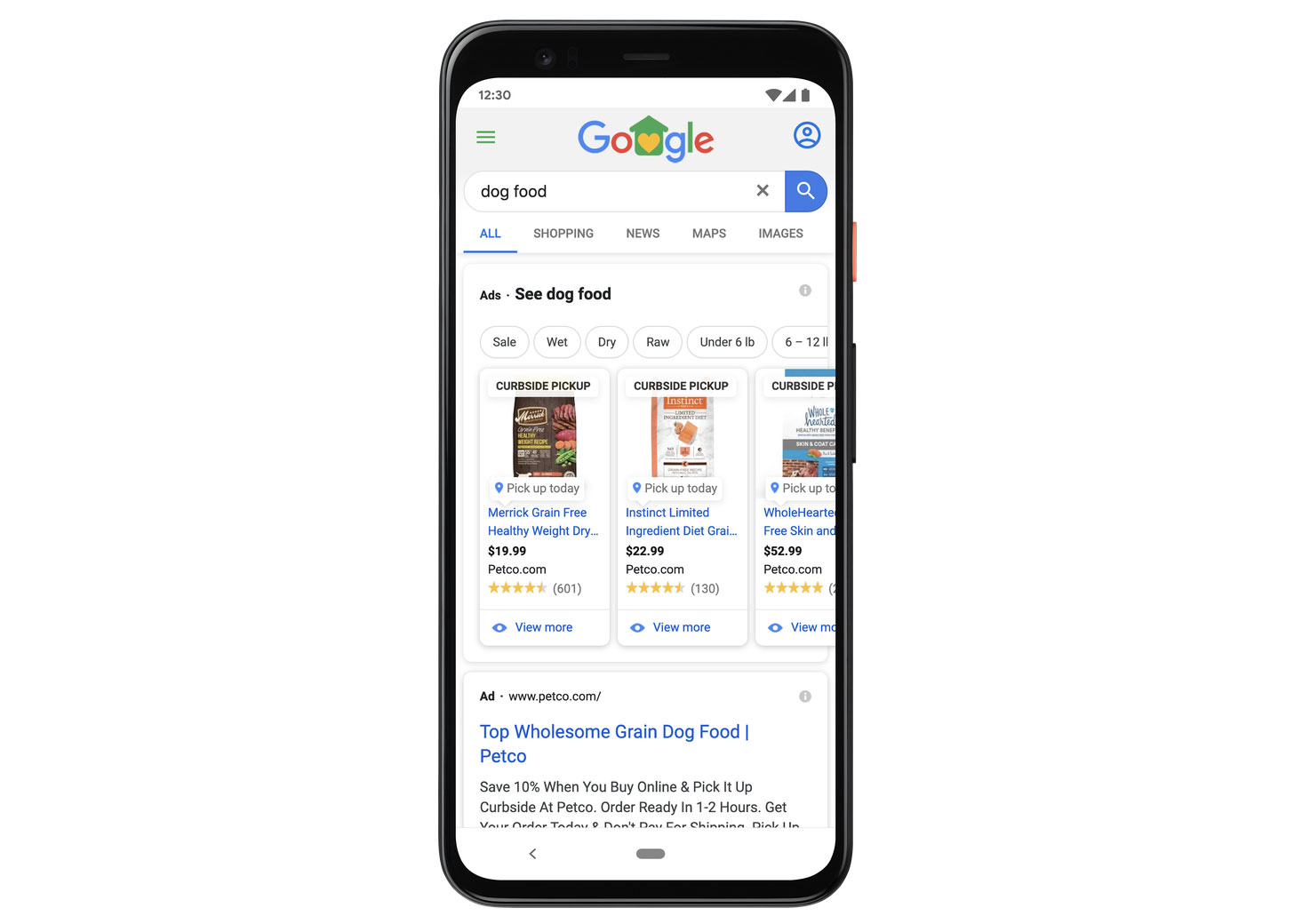 تساعد Google بائعي التجزئة في الترويج لاقط الرصيف في إعلانات المستودعات المحلية 130