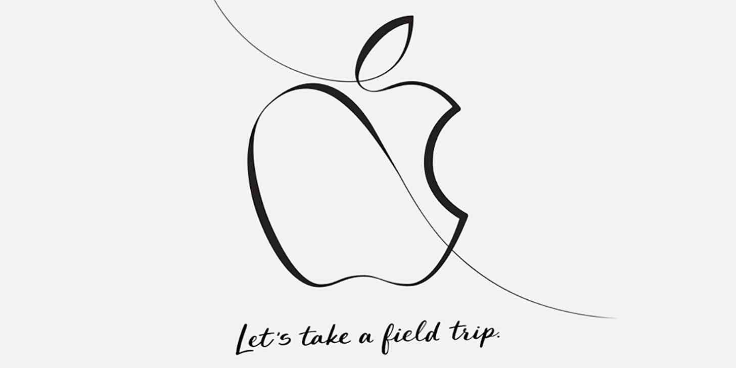 Apple education event March 27 invitation