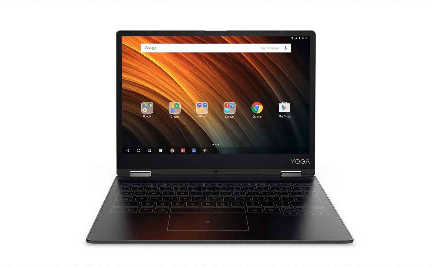 Lenovo Yoga A12 touchscreen keyboard