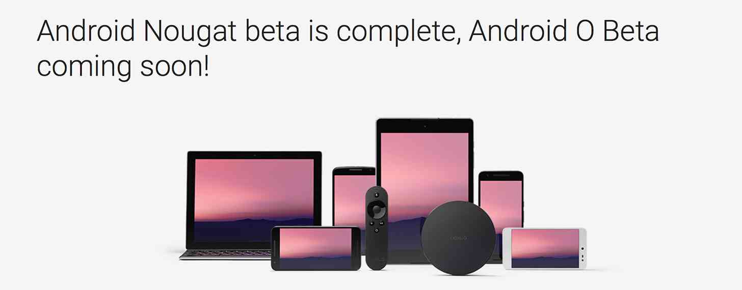 Android O Beta Program coming soon