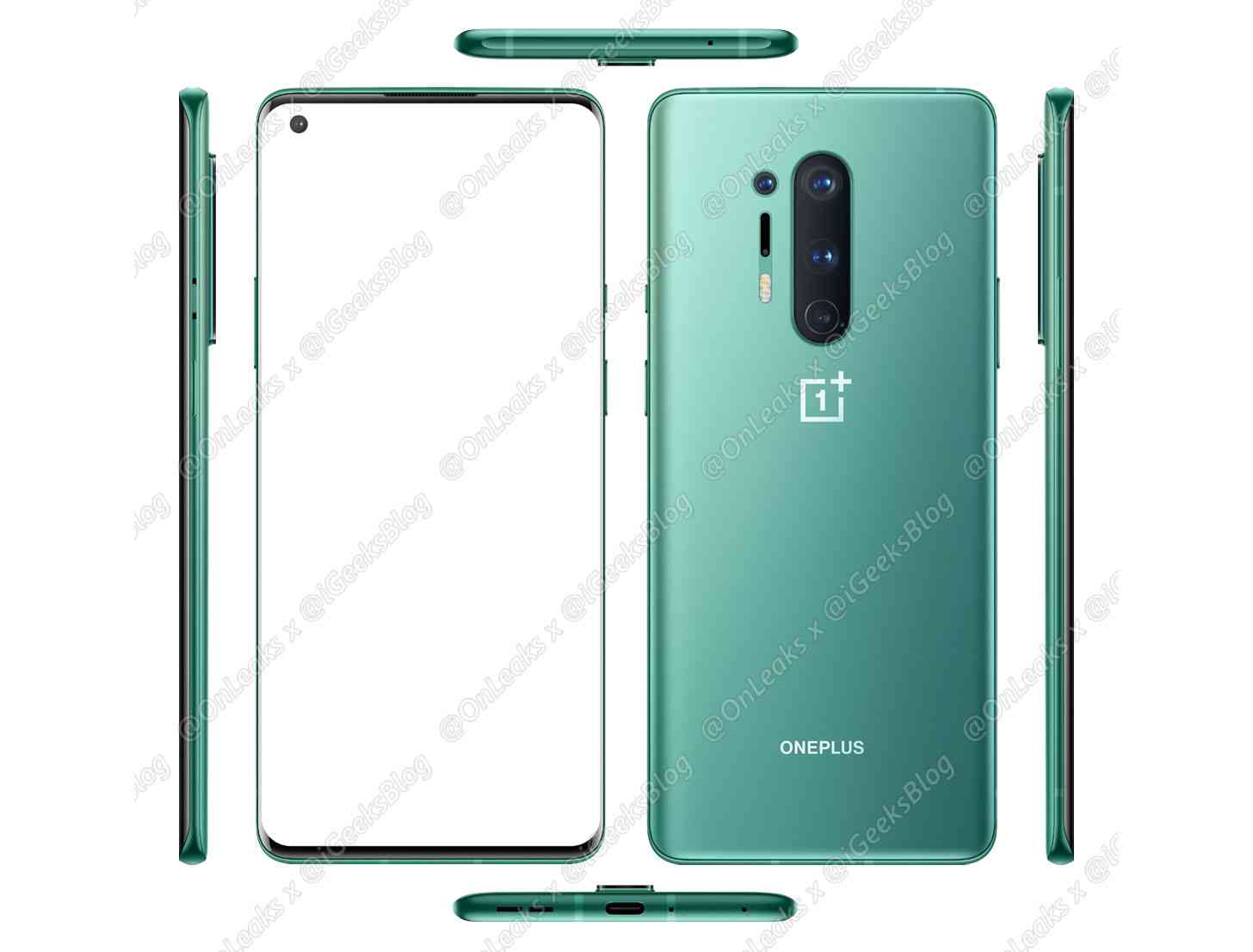 OnePlus 8 Pro green images