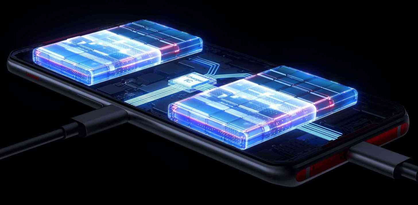 Lenovo Legion Phone Duel split batteries