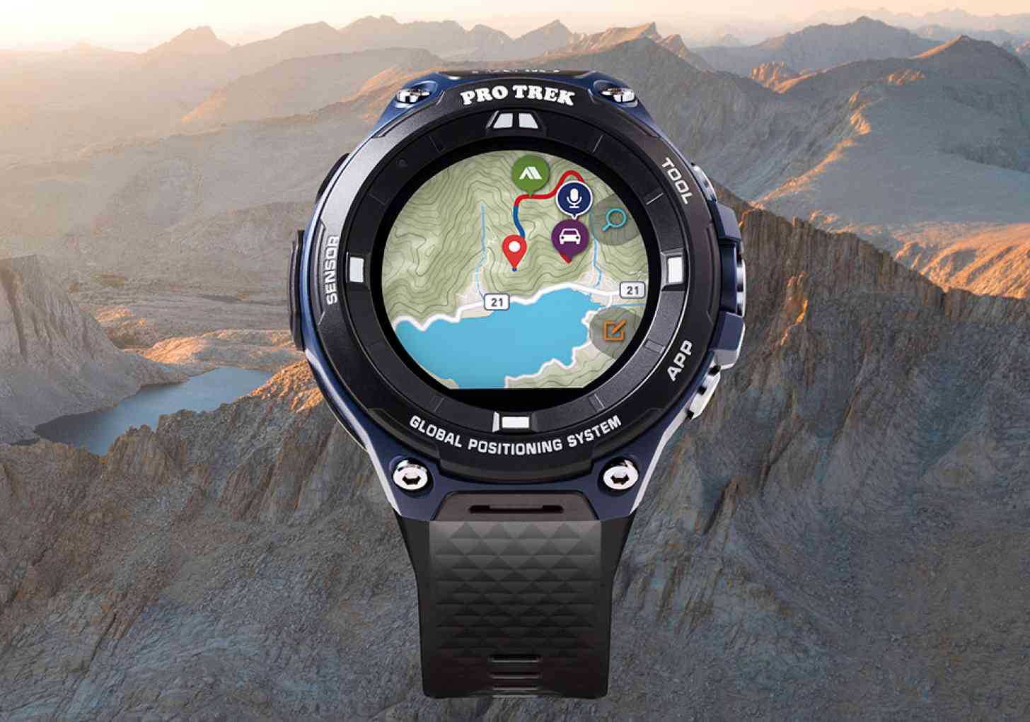 Casio WSD-F20A Wear OS smartwatch