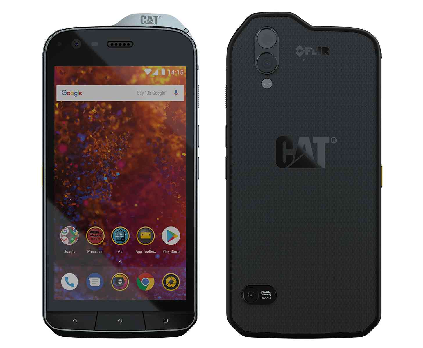  Cat  S61 is a rugged Android Oreo phone  with thermal 