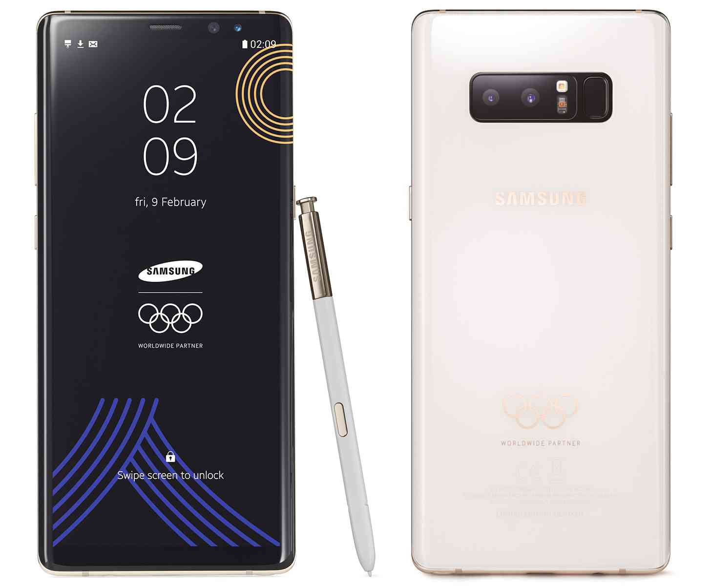 Image result for Samsung Galaxy Note 8 2018 Winter Olympic Games Limited