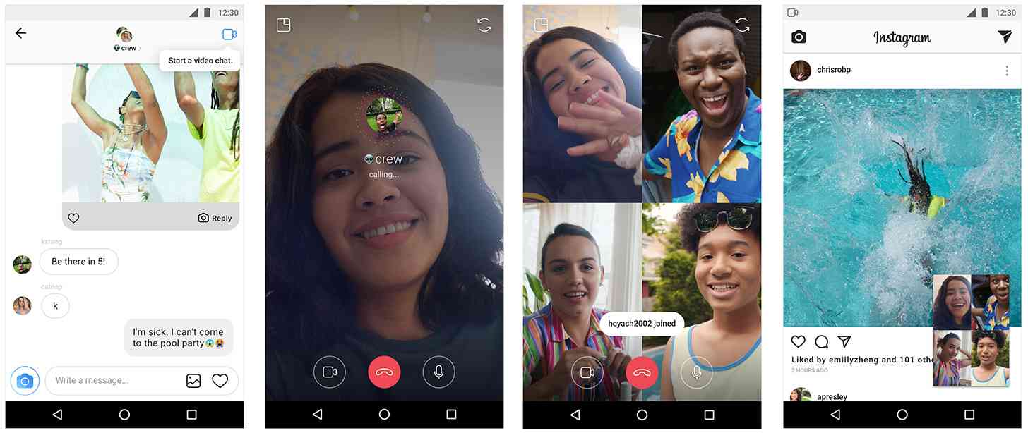 Instagram video calling official