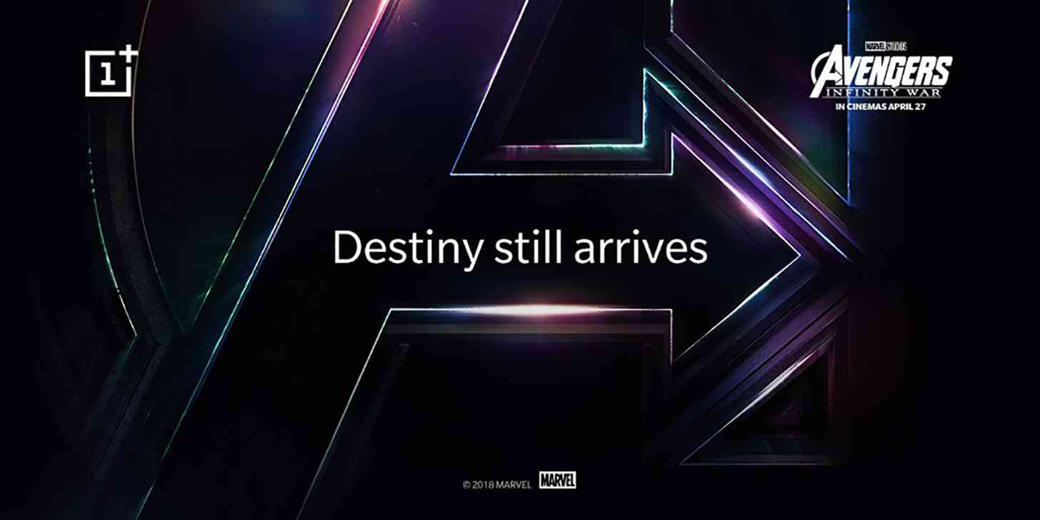 OnePlus 6 Avengers: Infinity War special edition