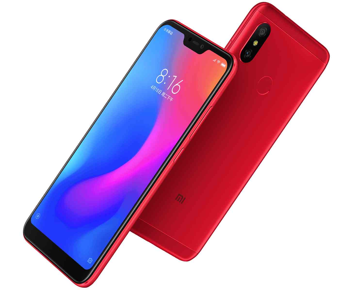 Xiaomi Redmi 6 Pro official red