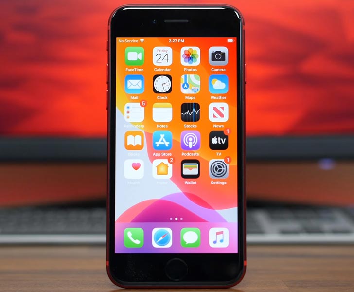 Apple iPhone SE (2020): التحويل إلى نوع القيمة والبحث الأول 86